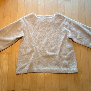 Elizabeth Suzann Medium Cream Wool Top